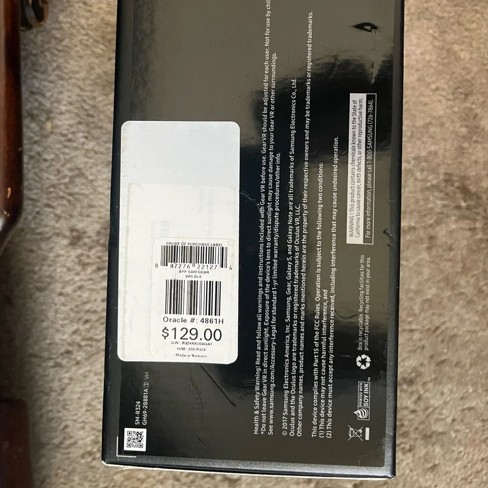 Samsung Gear VR with Controller - Black